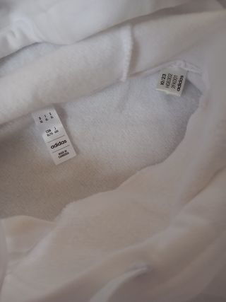 Sudadera Adidas blanca