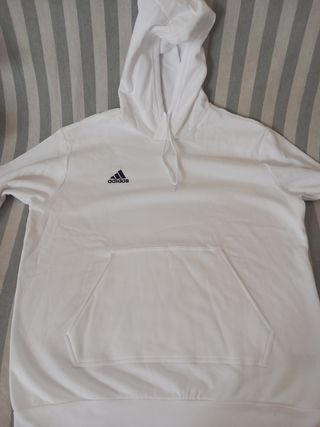 Sudadera Adidas blanca