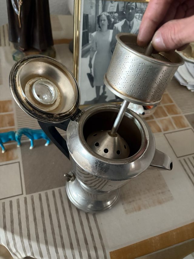 Cafetera vintage años 50