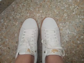 Zapatillas Puma de piel ante.Originales.