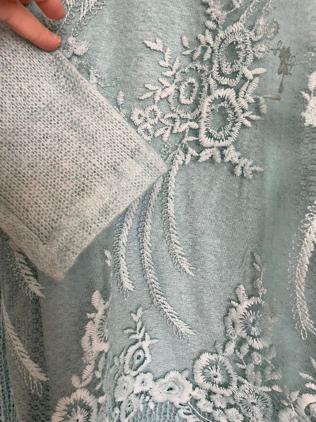 Jersey ligero turquesa