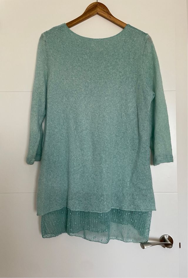 Jersey ligero turquesa