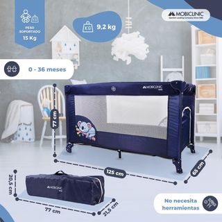 Cuna de Viaje, Bolsa Transporte, 2 en 1