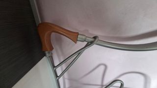 Cabecero de cama forja y madera 