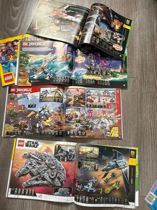 Lote de catalogos lego