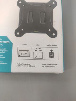 DIGITUS soporte de pared para monitor LC