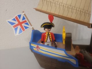 Barco de los soldados británicos de Playmobil