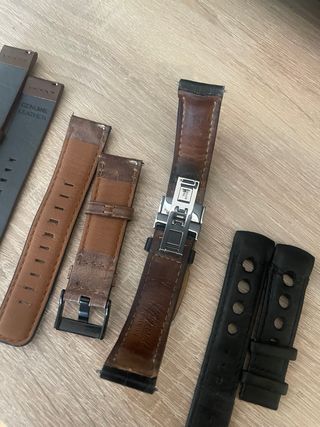 Correas de Reloj lote de 4