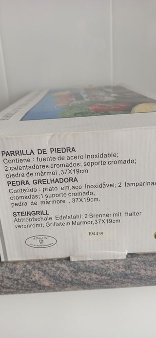 Parrilla piedra | Steingrill - Nueva
