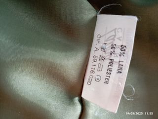 Traje mujer beige-gris