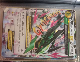 Carte Pokémon tutte MINT tranne la Ball e rayquaza