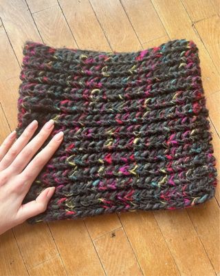 Braga cuello lana multicolor