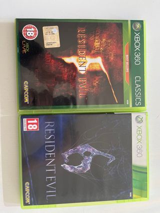 Resident Evil 5 & 6 + Operation Raccoon City Xbox