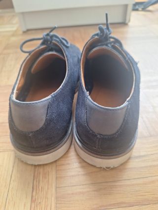 Zapato cordones Azul marino T.40