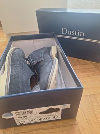 Zapato cordones Azul marino T.40