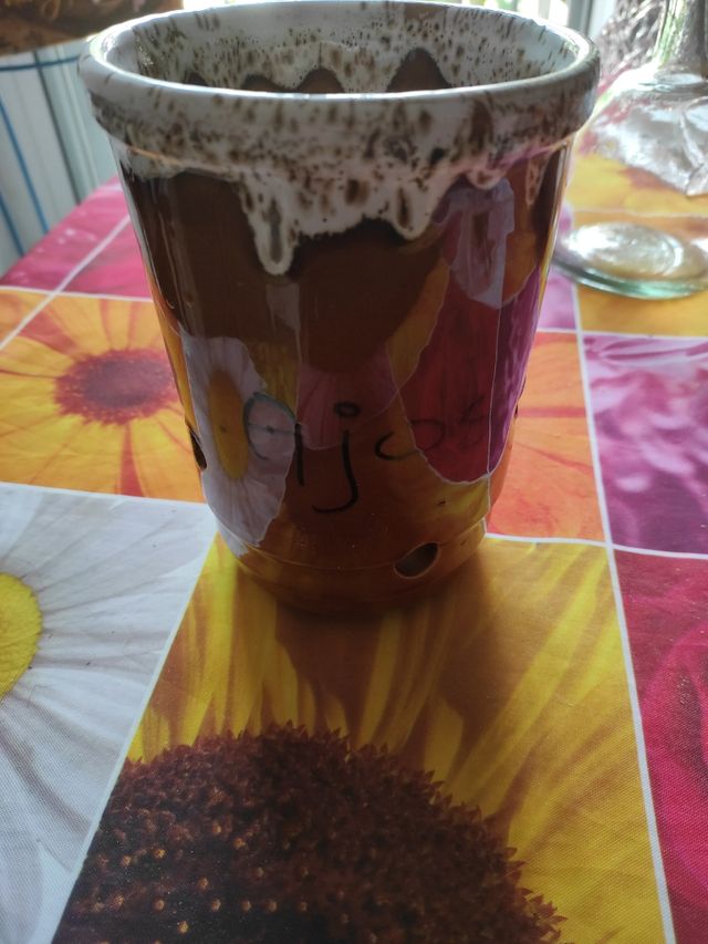 Maceta cerámica para ajos