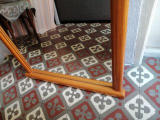 Espejo madera pino - Retro