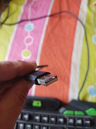 Teclado Gamer USB - Negro/Verde