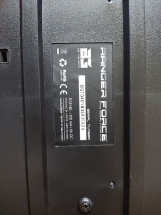 Teclado Gamer USB - Negro/Verde