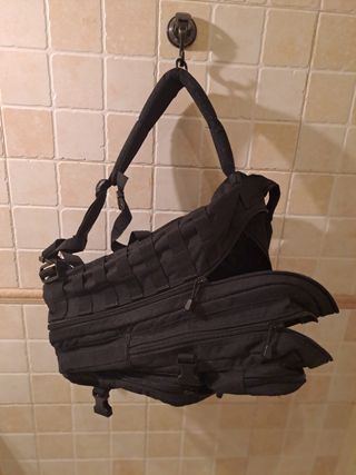 Mochila táctica negra 40L
