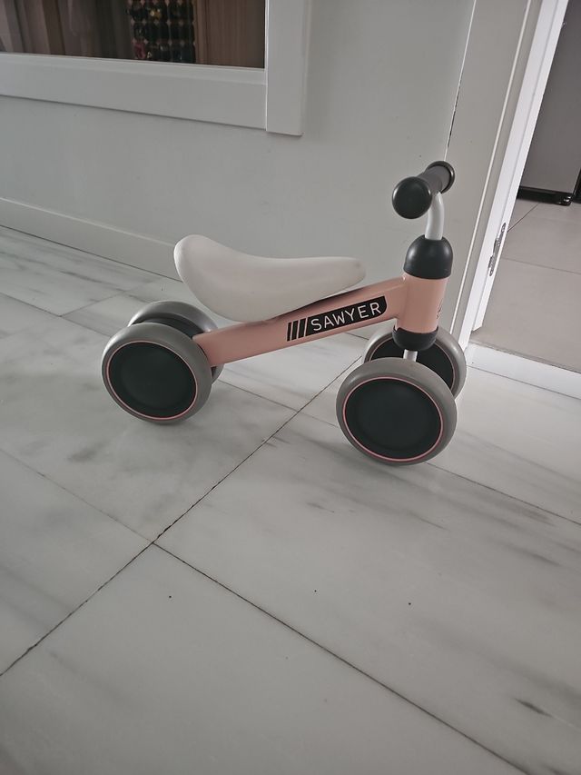 Bicicleta Sawyer bebé - Rosa