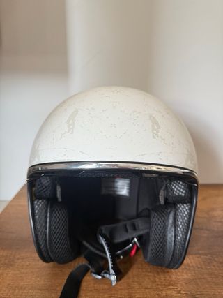 Casco moto vintage 
