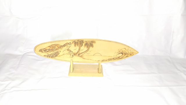 Tavola da surf decorazione con Tartaruga