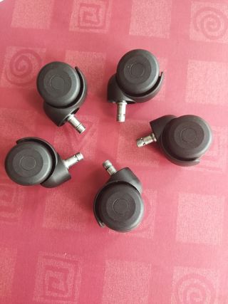 Ruedas giratorias silla oficna