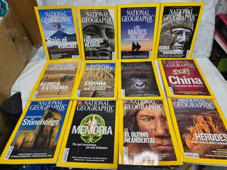 Colección revista National Geographic 2008