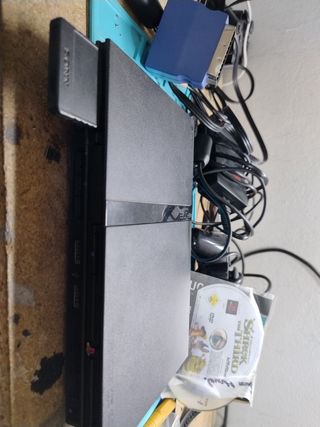 PS2 Slim (PlayStation 2) - Mando + Alimentador