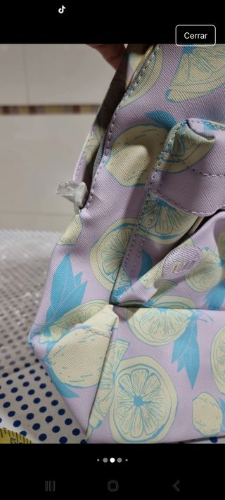 Mochila y neceser de mujer Mipac nuevos