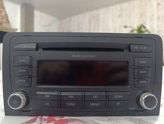 Radio CD original Audi A3, perfecto estado