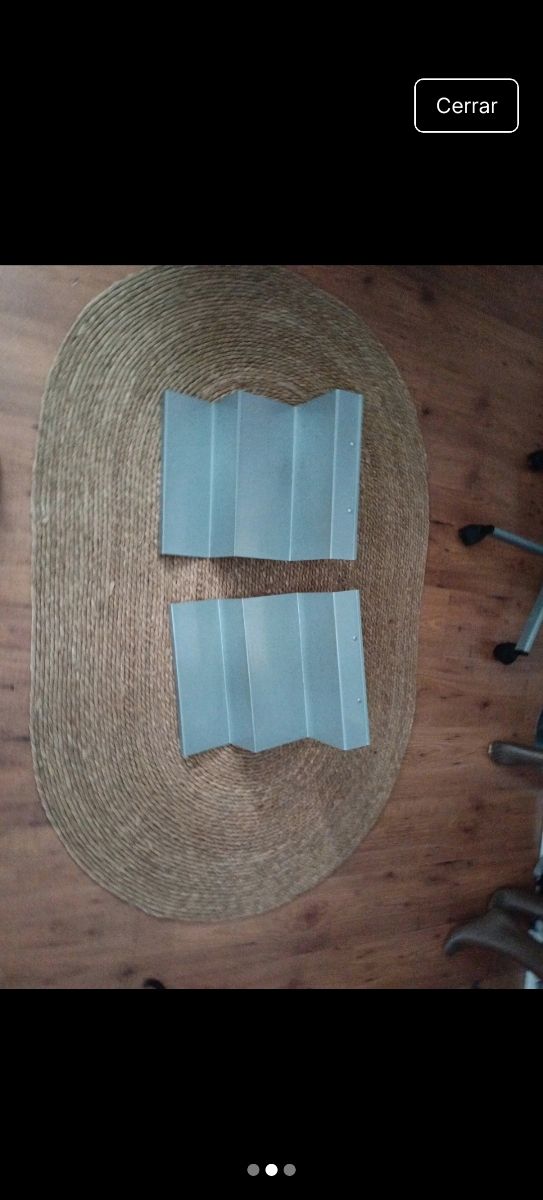 Estanterías IKEA metal gris - 2uds