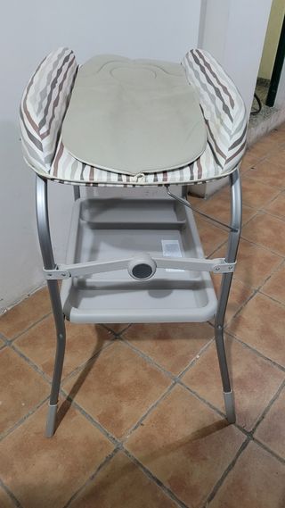 Cambiador Bebe con bañera