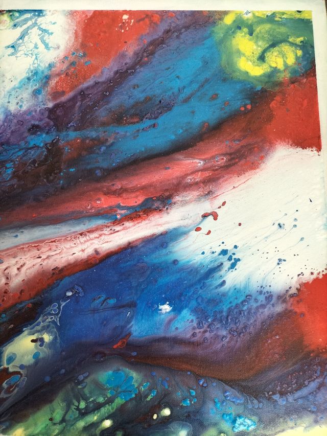 Cuadro Acrílico Abstracto - Expansión