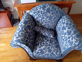 Sillones Imperio - Azul