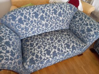 Sillones Imperio - Azul