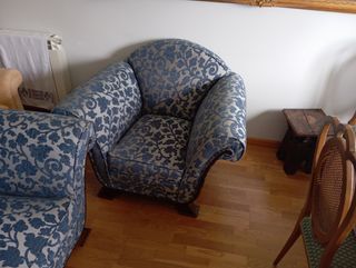 Sillones Imperio - Azul