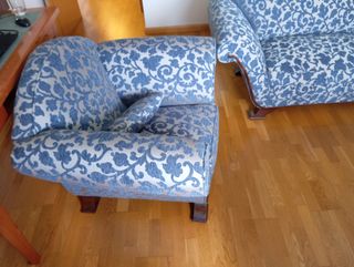 Sillones Imperio - Azul