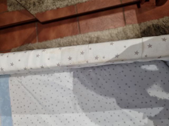 Minicuna bebé estrellas