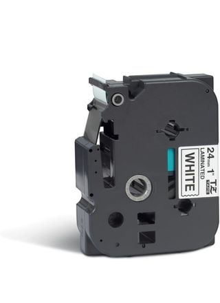 Cinta Brother TZ-251 - 24mm Negro sobre Blanco