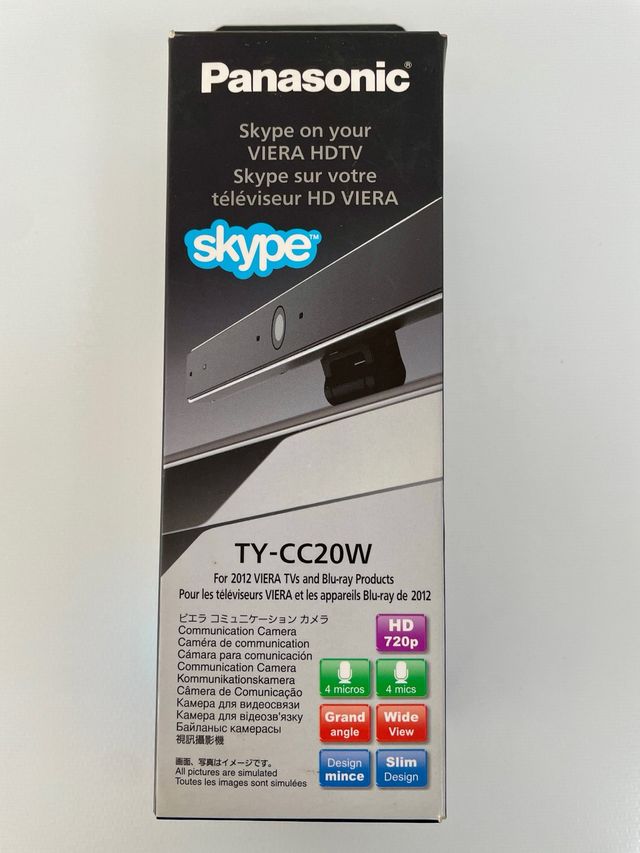 Panasonic TY-CC20W - Cámara video HD