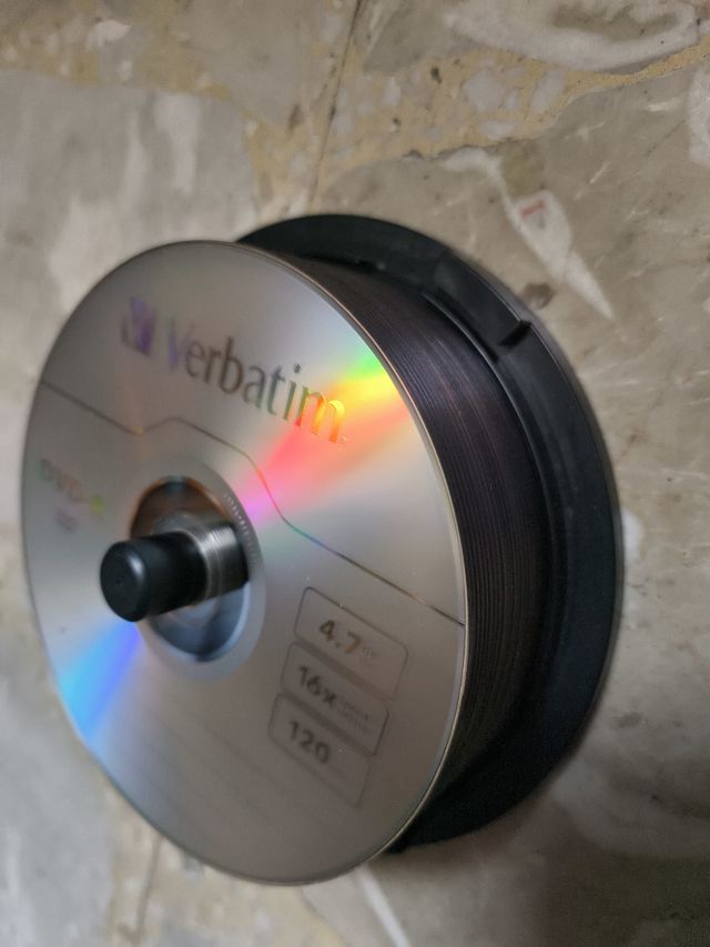 DVD-R Verbatim 4.7GB - 20pz e passa