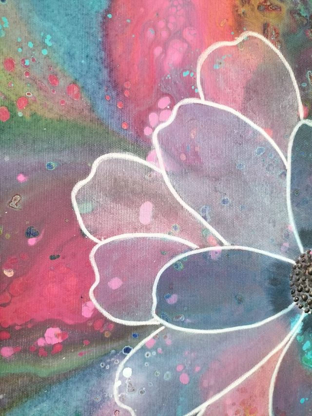 CUADRO EN ACRÍLICOS "VERANO" RESTO EXPOSICIÓN.