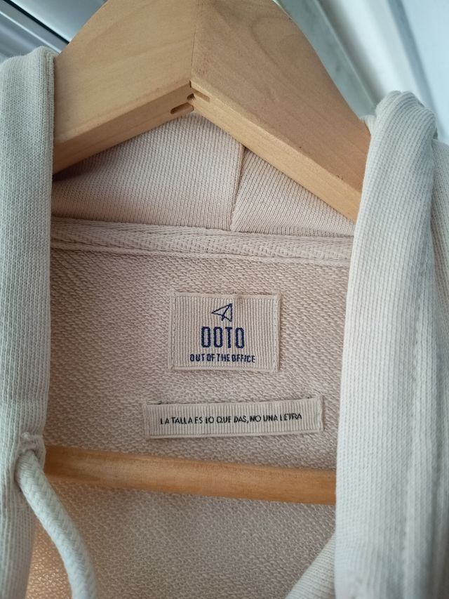 Sudadera OOTO beige - Talla única