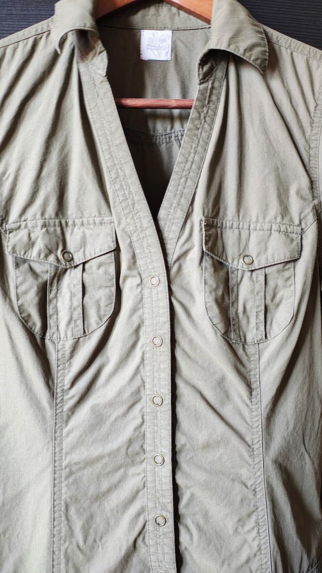 Vestito corto con cintura