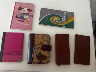 pack de libretas y agendas mini