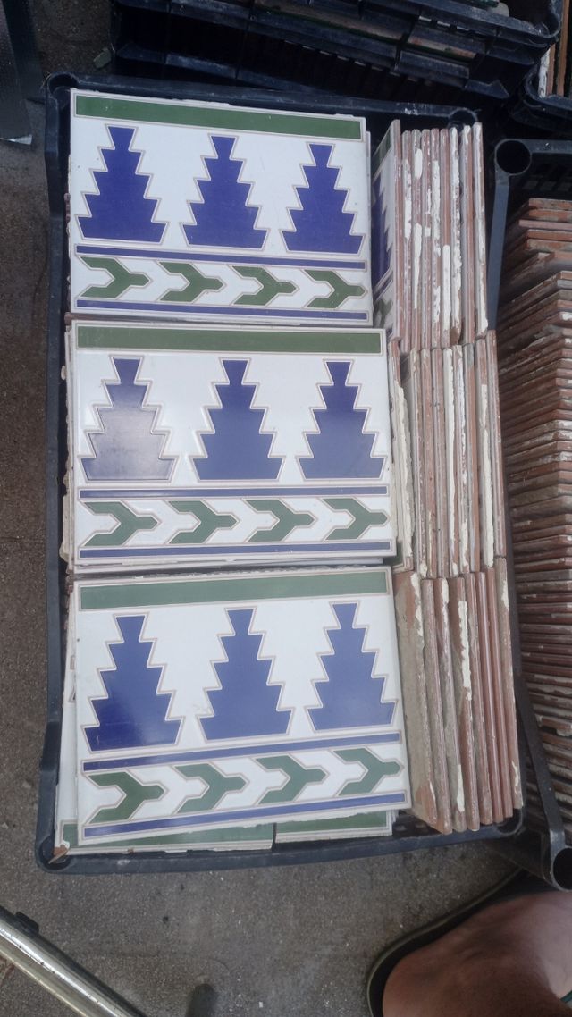 Azulejos sevillanos vintage: 2 modelos