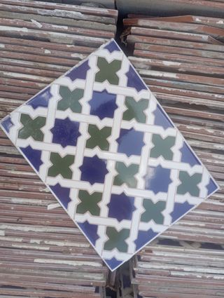 Azulejos sevillanos vintage: 2 modelos
