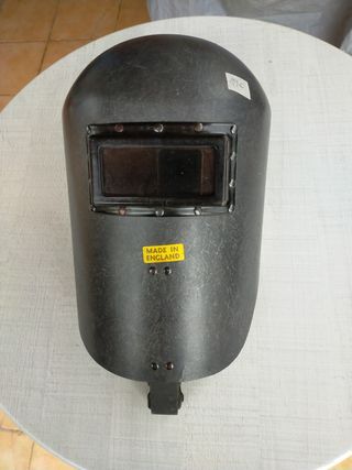 Máscara soldador inglesa